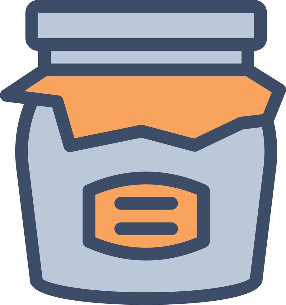 illustrazione vettoriale del vaso del raccolto su uno sfondo simboli di qualità premium. icone vettoriali per il concetto e la progettazione grafica.