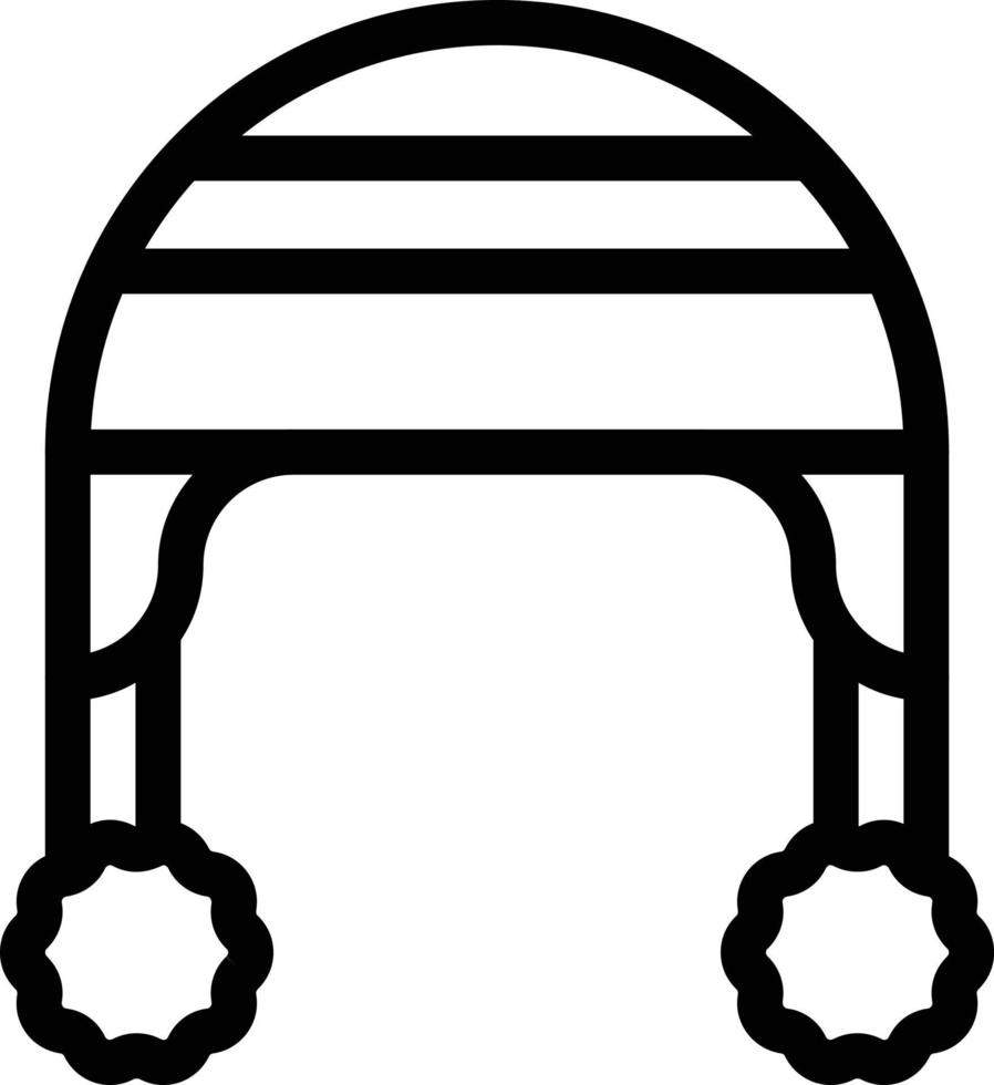 illustrazione vettoriale berretto su uno sfondo simboli di qualità premium. icone vettoriali per il concetto e la progettazione grafica.