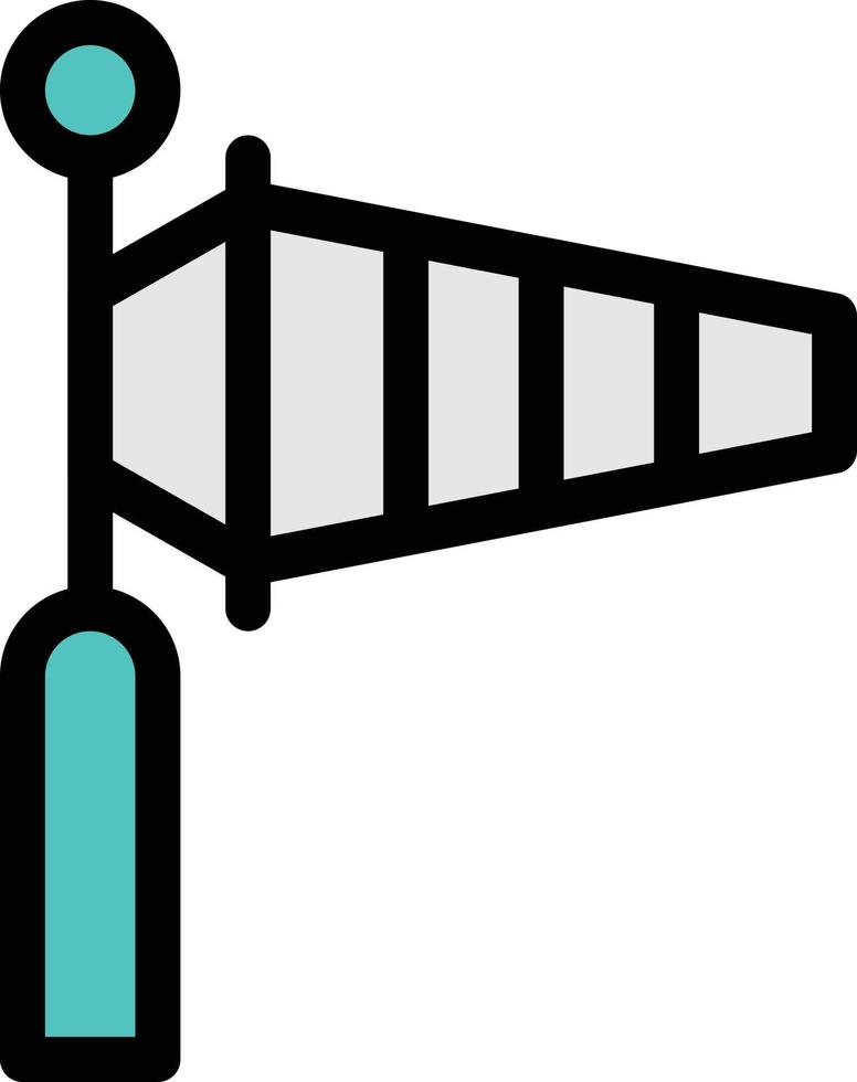 bandiera vento illustrazione vettoriale su uno sfondo simboli di qualità premium. icone vettoriali per il concetto e la progettazione grafica.