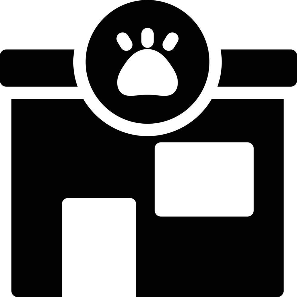illustrazione vettoriale del negozio di animali su uno sfondo simboli di qualità premium. icone vettoriali per il concetto e la progettazione grafica.