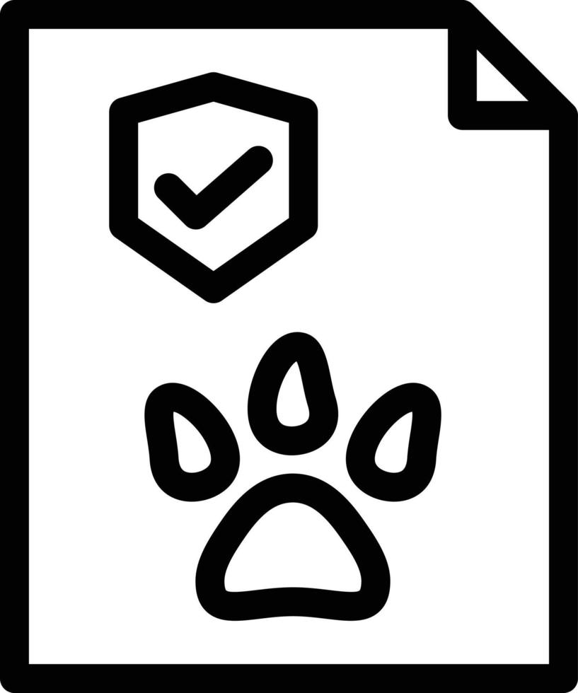 illustrazione vettoriale del rapporto della zampa su uno sfondo. simboli di qualità premium. icone vettoriali per il concetto e la progettazione grafica.