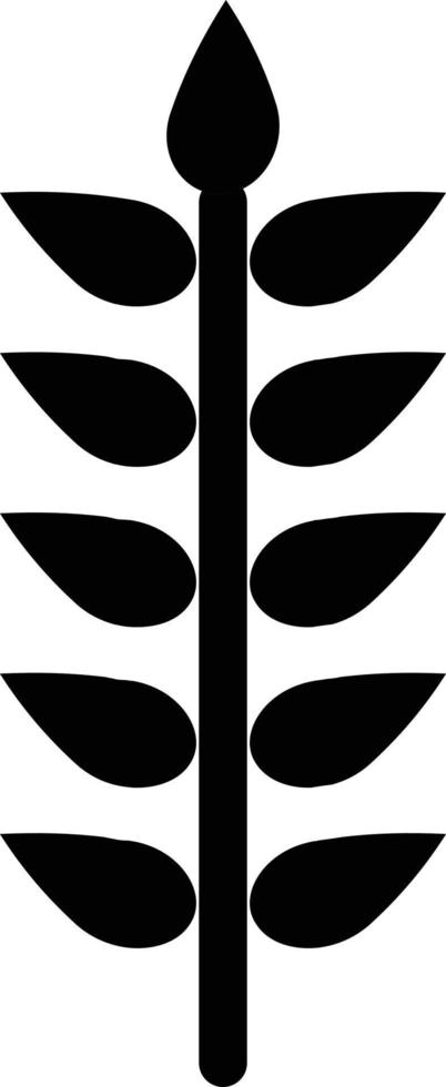 illustrazione vettoriale di grano su uno sfondo simboli di qualità premium. icone vettoriali per il concetto e la progettazione grafica.
