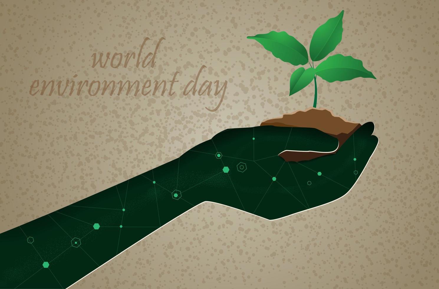 ambiente mondiale e giorno della terraambiente mondiale e giorno della terra. felice giorno della Terra. vettore