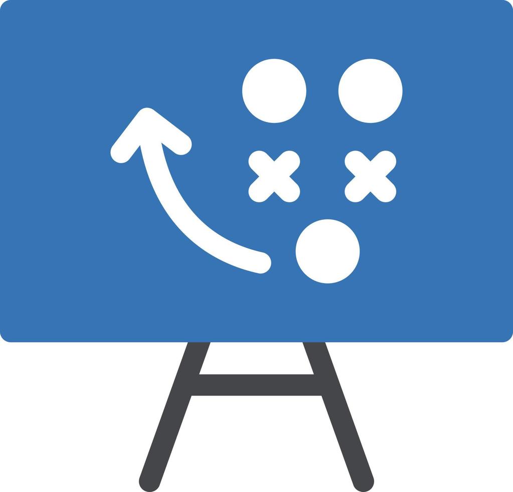 illustrazione vettoriale di strategia su uno sfondo simboli di qualità premium. icone vettoriali per il concetto e la progettazione grafica.