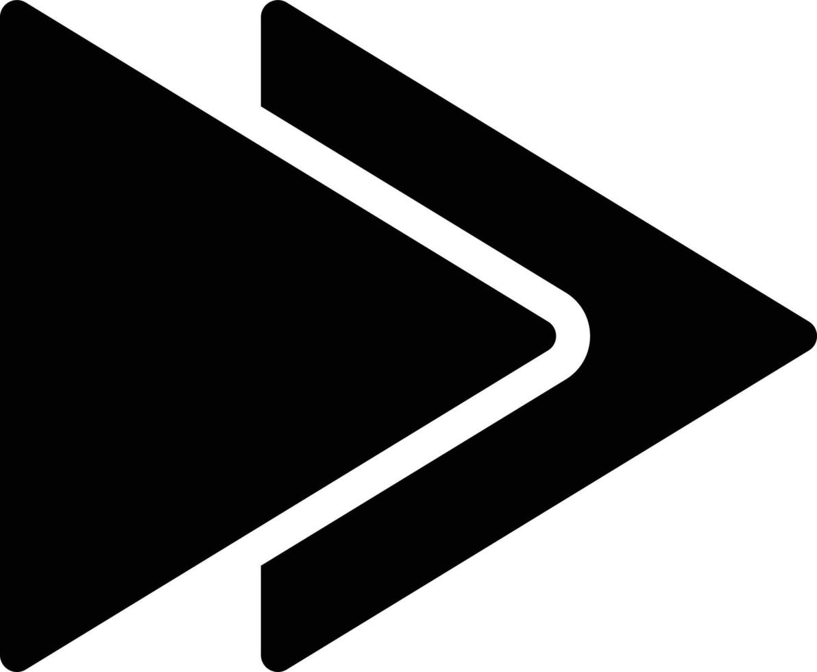 frecce in avanti illustrazione vettoriale su uno sfondo simboli di qualità premium. icone vettoriali per il concetto e la progettazione grafica.