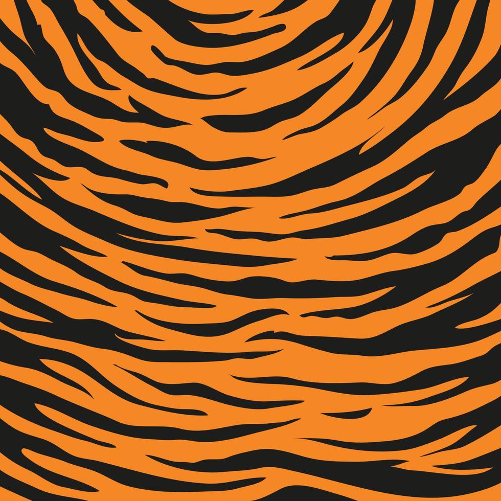 sfondo a strisce di tigre per decorare lo sfondo di animali selvatici vettore