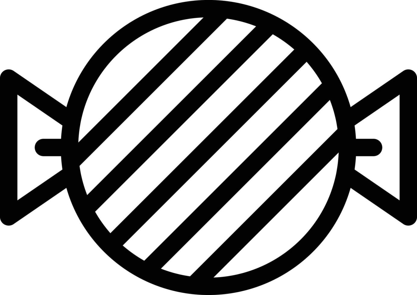 illustrazione vettoriale toffee su uno sfondo simboli di qualità premium. icone vettoriali per il concetto e la progettazione grafica.