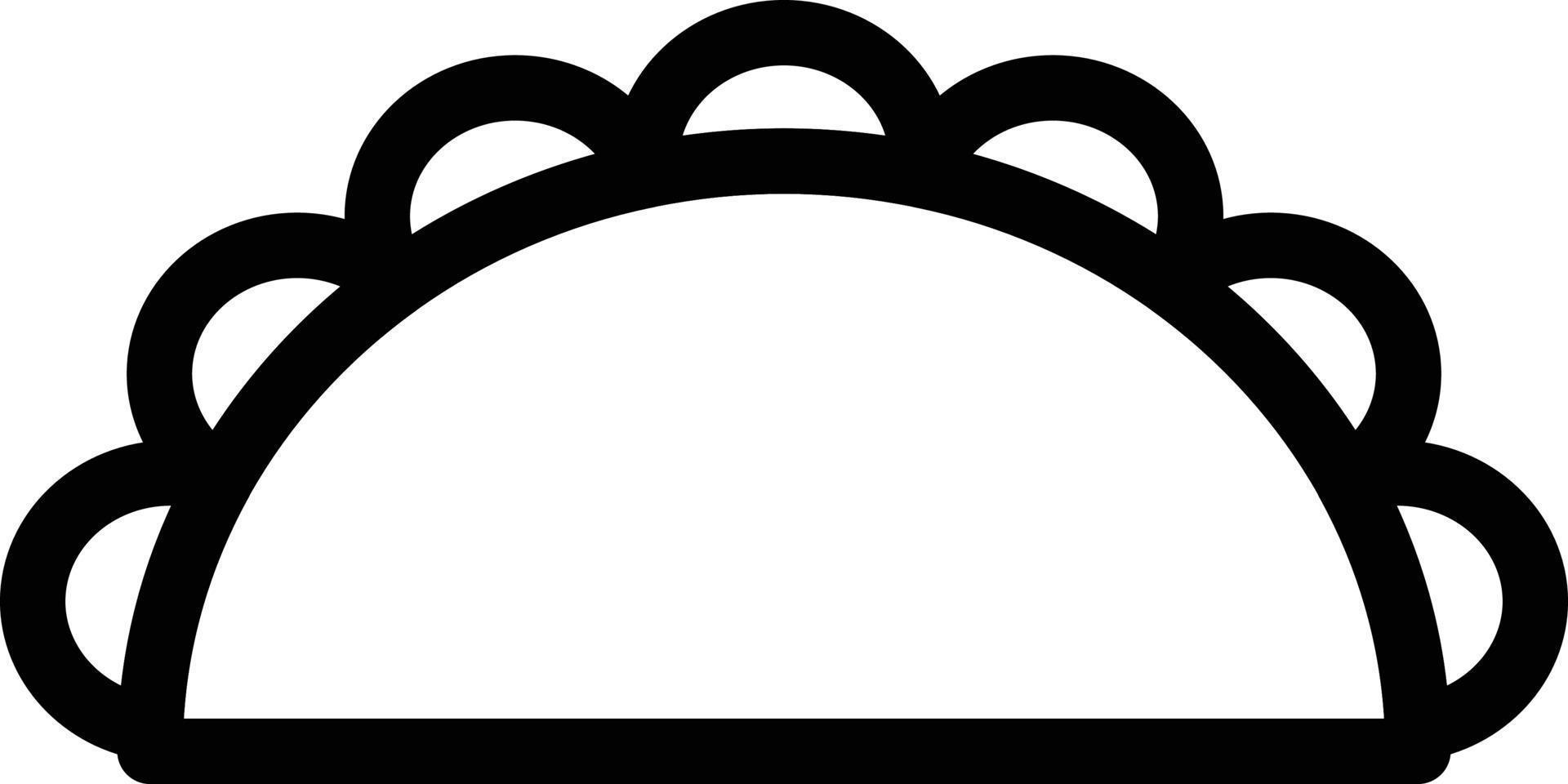 illustrazione vettoriale di shawarma su uno sfondo. simboli di qualità premium. icone vettoriali per il concetto e la progettazione grafica.