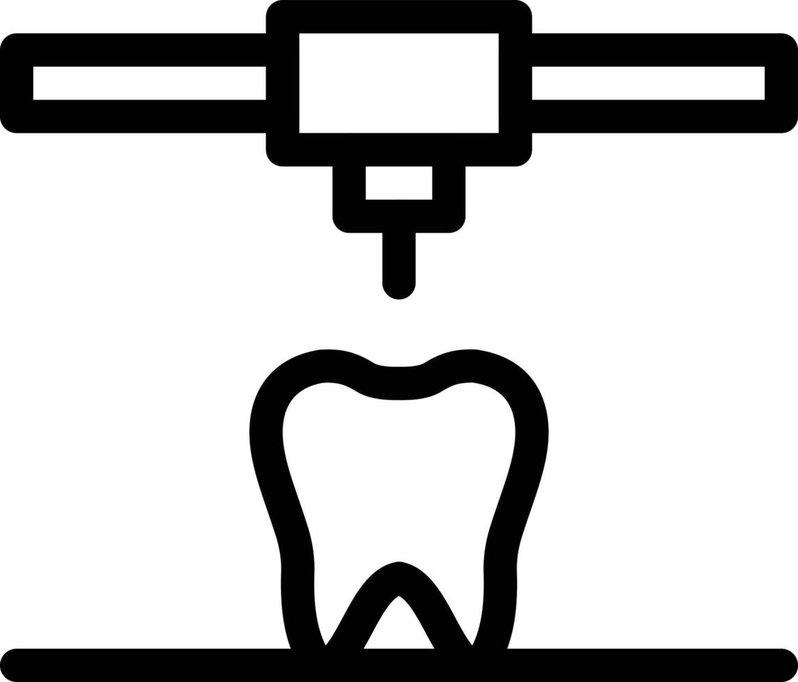 denti illustrazione vettoriale su uno sfondo simboli di qualità premium. icone vettoriali per il concetto e la progettazione grafica.