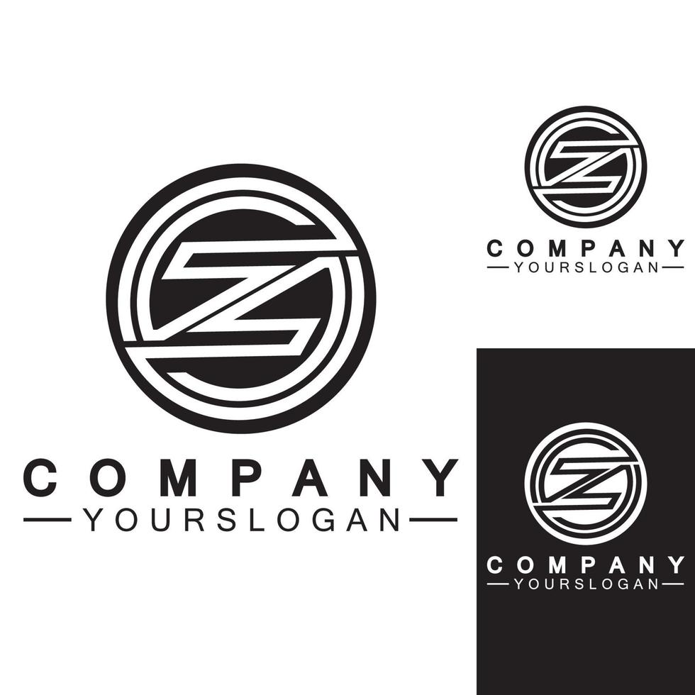 z lettera logo concept.z lettera caratteri creativi monogramma icona simbolo. vettore