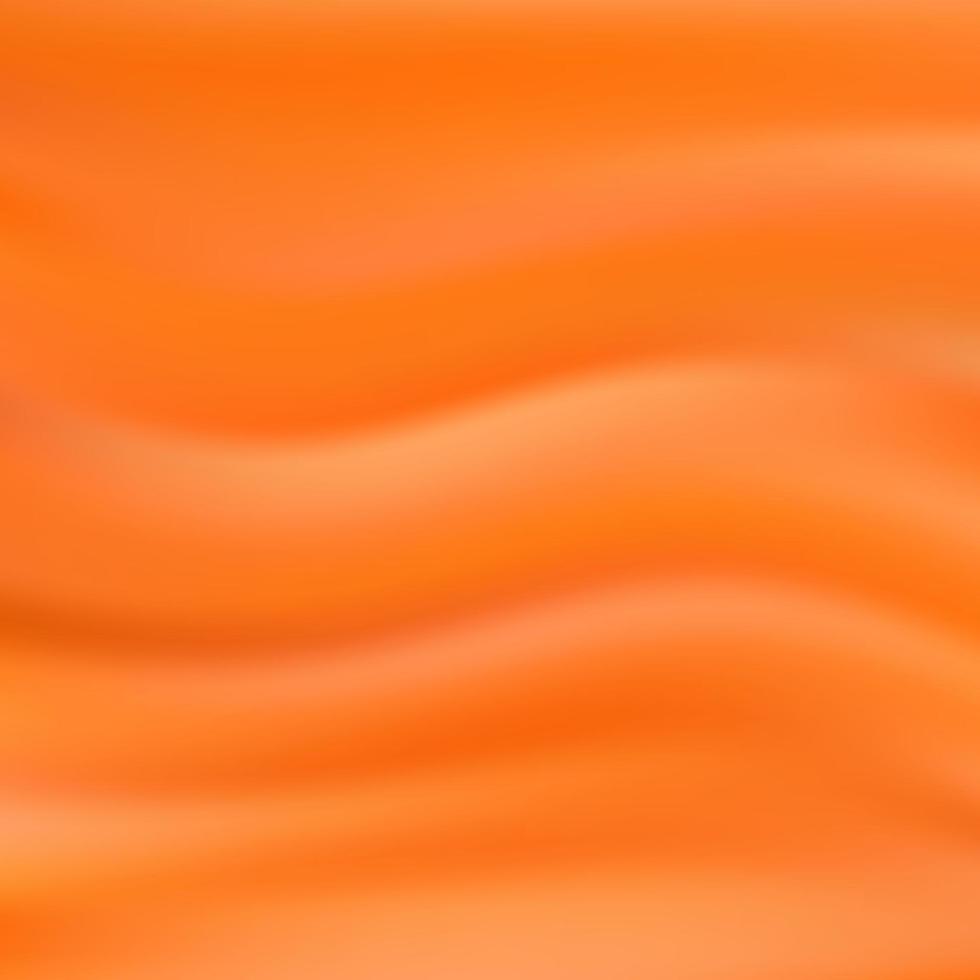 tessuto arancione in seta liscia vettore