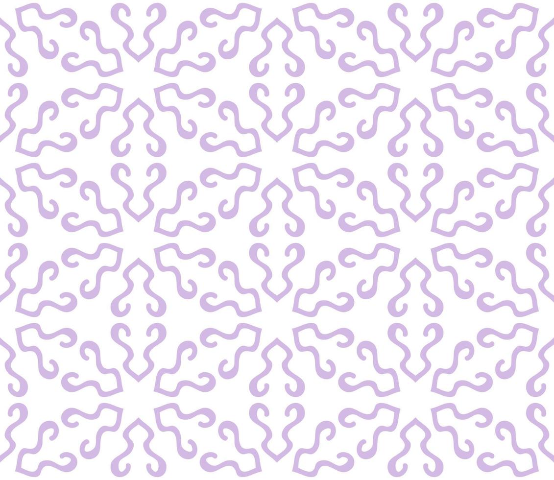 modello senza cuciture del fiore geometrico astratto di doodle colorato. sfondo floreale. mosaico caleidoscopio, geo piastrella di ornamento a linea sottile. vettore