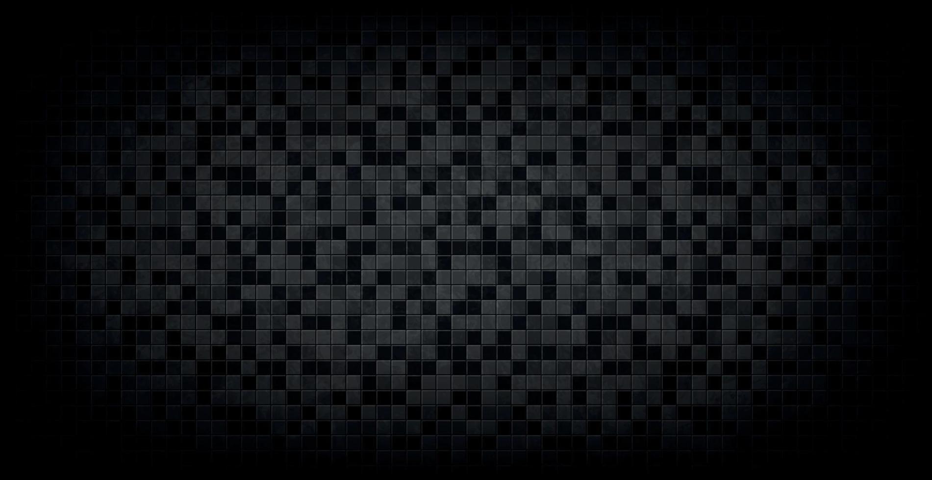 quadrati nero maglia carbonio scuro fibra di carbonio - vettore