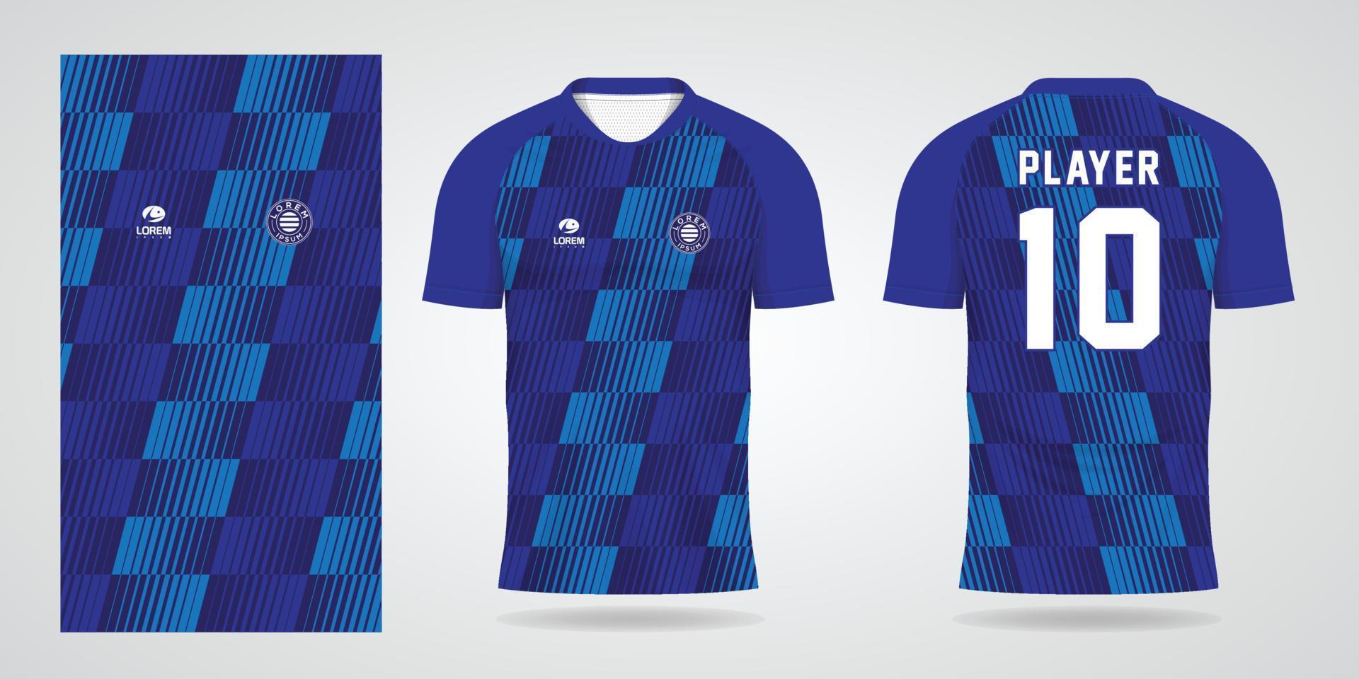 modello di design sportivo maglia da calcio vettore