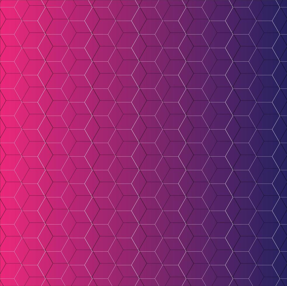 sfumatura rosa o viola e sfondo in stile pattern unico vettore