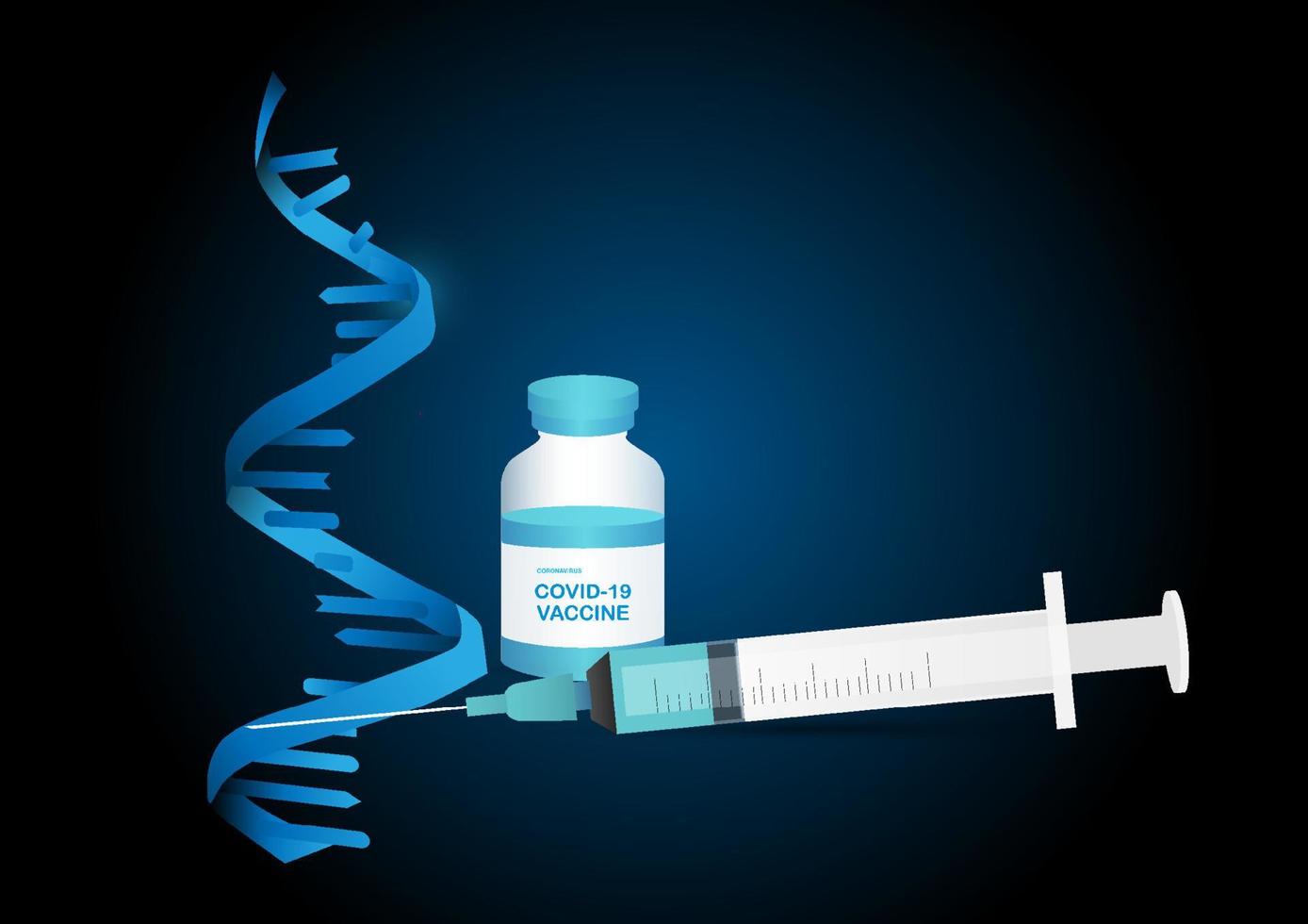 vaccino messenger rna per la pandemia di covid-19 vettore