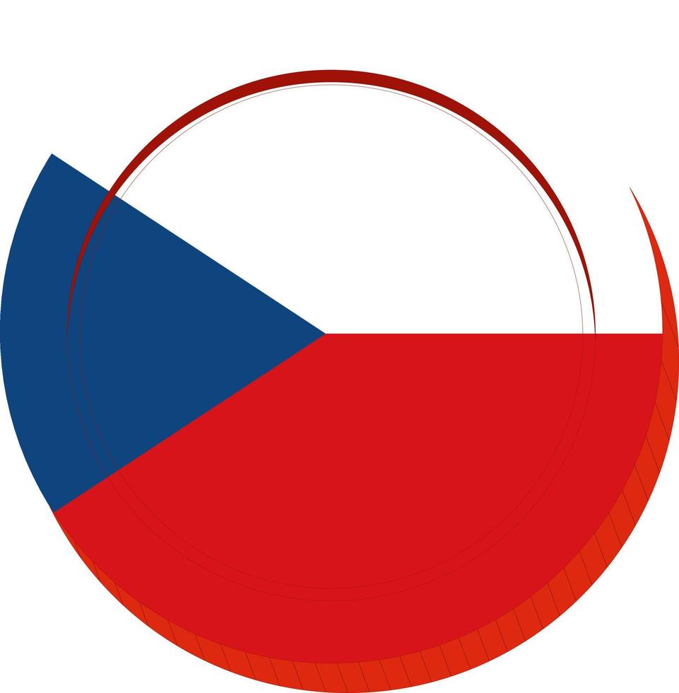 bandiera ceca vettore