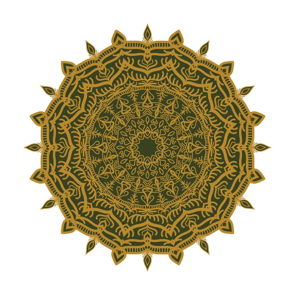 mandala logo arte simbolo icona vettore