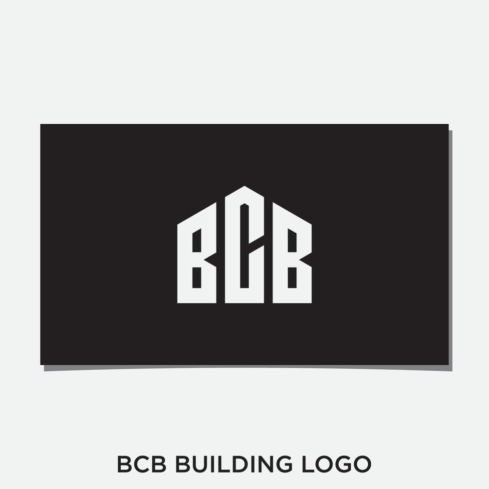 bcb buliding logo design vettoriale