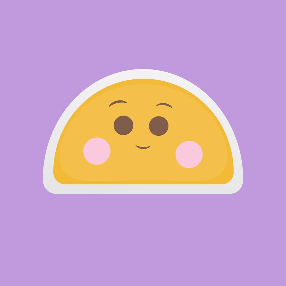 icona emoji felice vettore