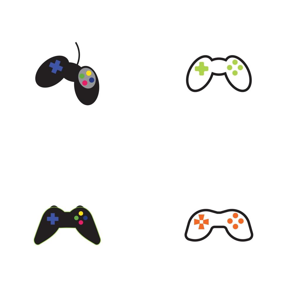 icona del vettore del segno del joystick. illustrazione del simbolo del videogioco