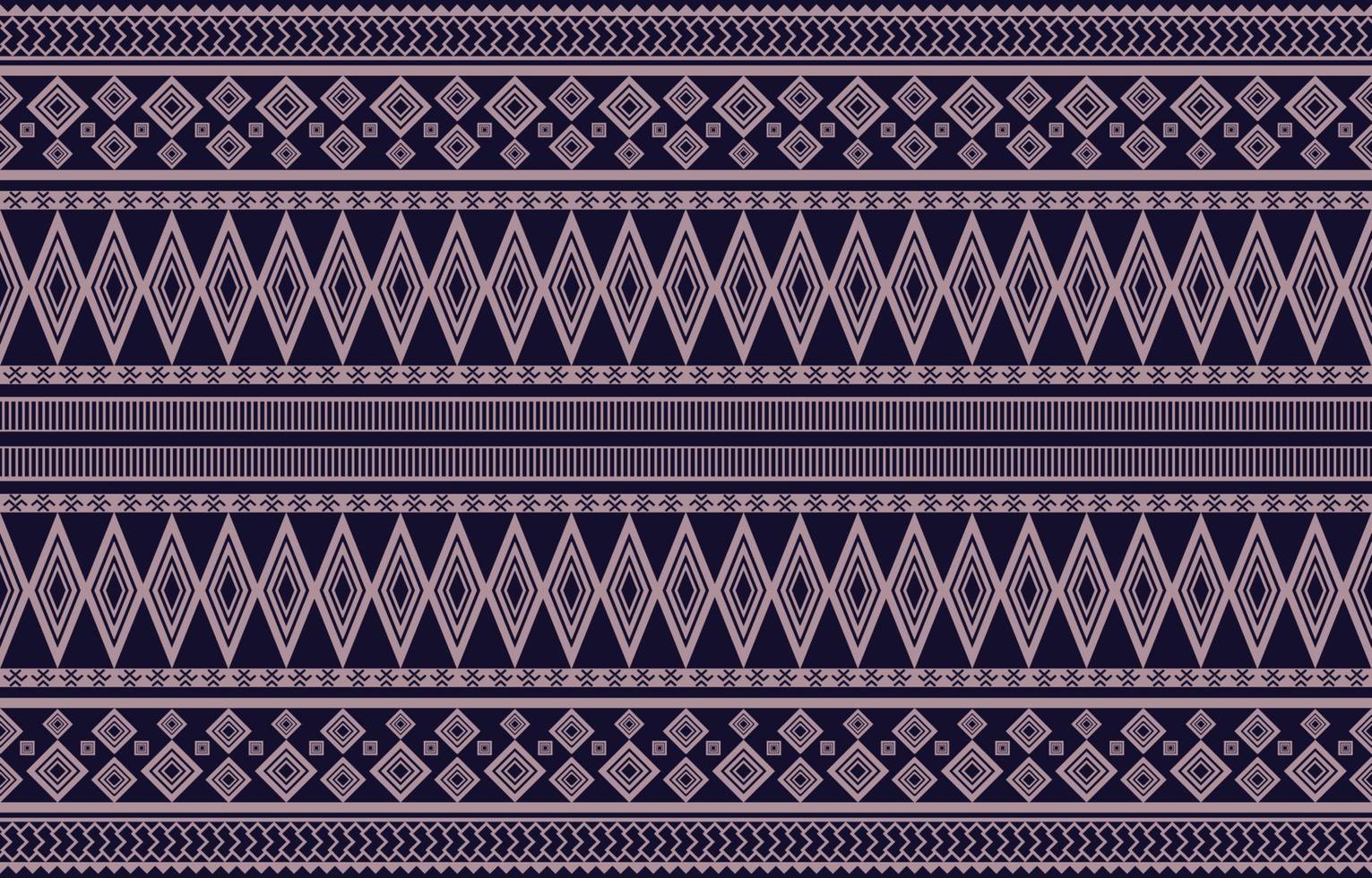 geometrico orientale tribale etnico modello tradizionale sfondo design per moquette, carta da parati, abbigliamento, avvolgimento, batik, tessuto, illustrazione vettoriale stile ricamo.