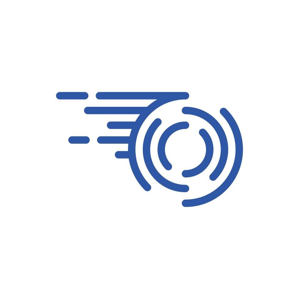 vettore di progettazione del logo della tecnologia