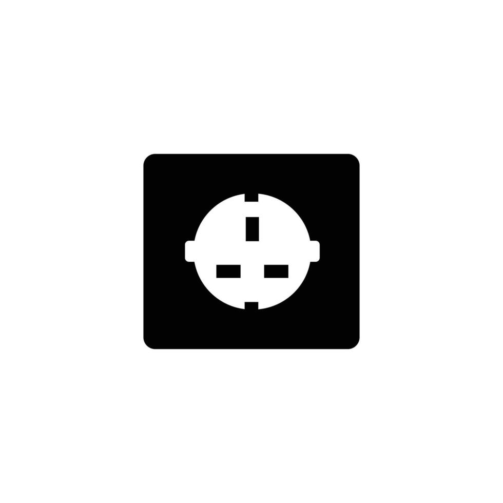 spina e presa icona modello di progettazione logo vettoriale