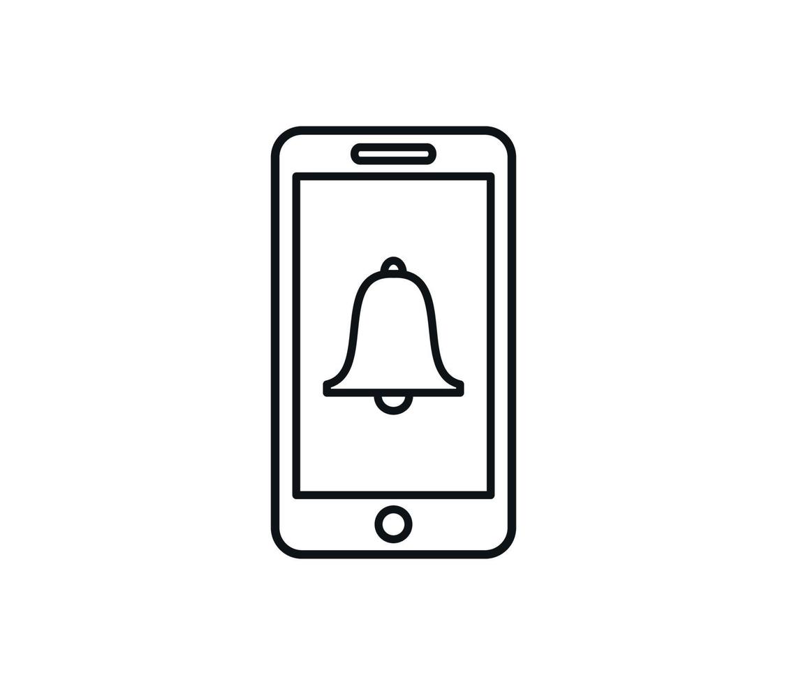 modello di logo vettoriale icona smartphone