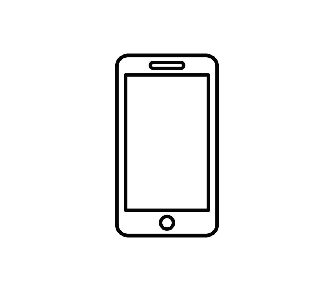 modello di progettazione di logo vettoriale icona smartphone