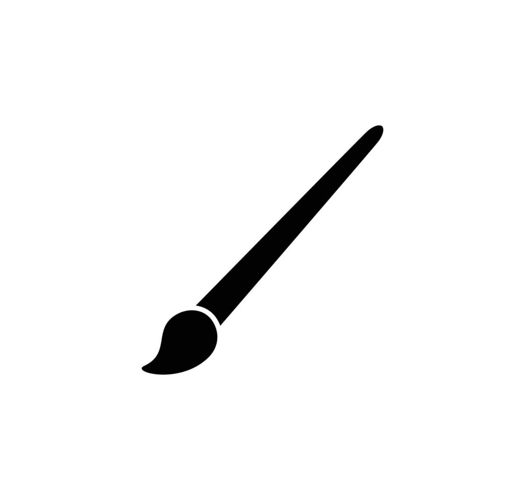 modello di progettazione logo vettoriale icona pennello