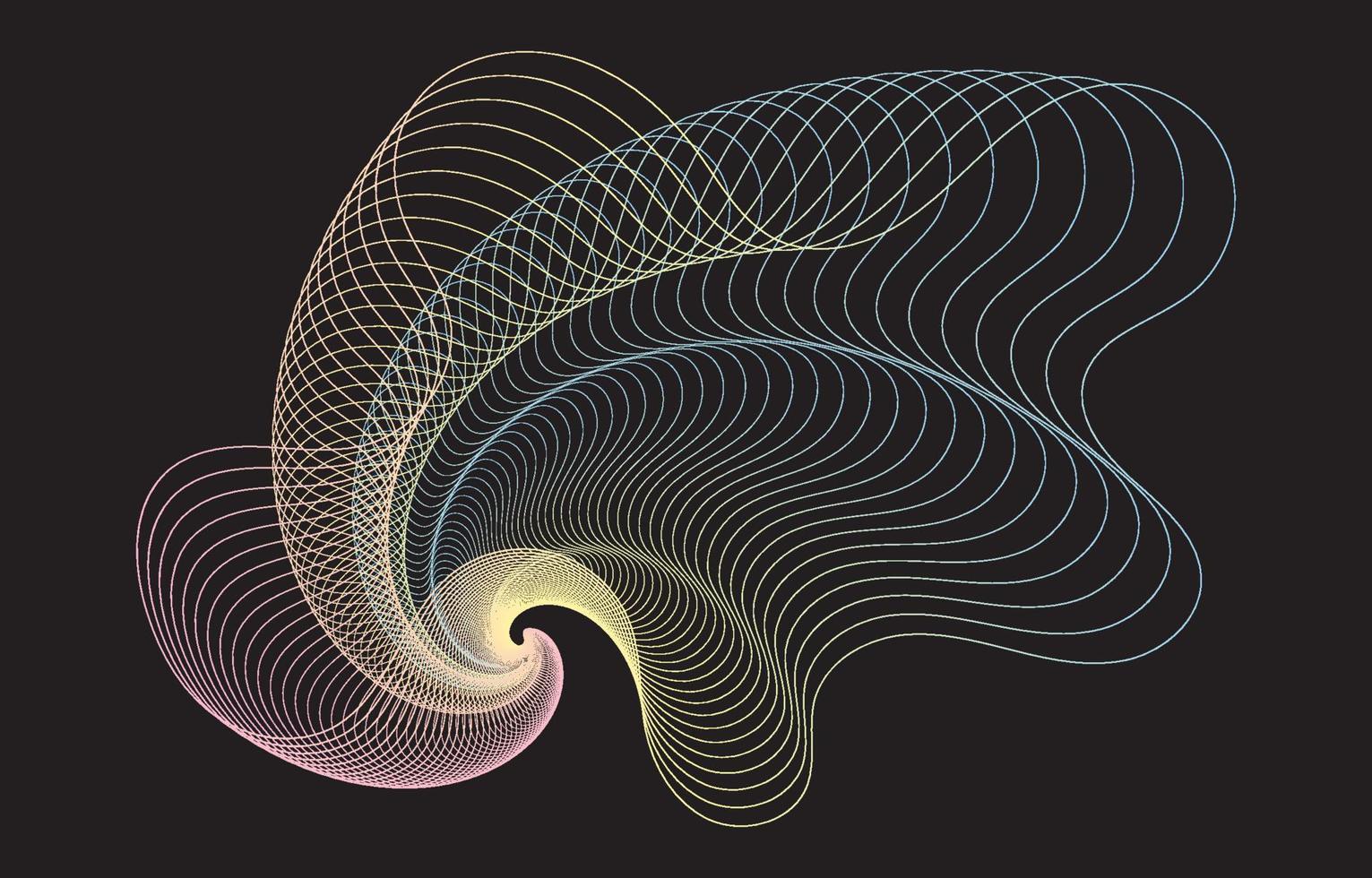 sfondo elegante moderno linee organiche astratte vettore