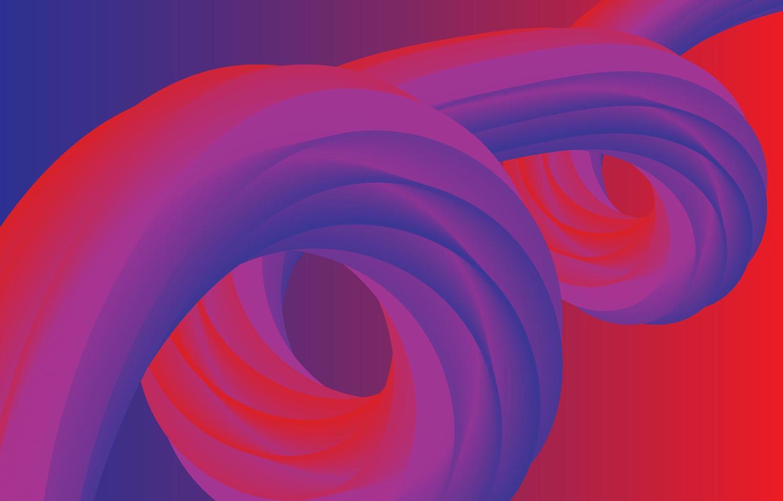 astratto colorato movimento fluido onda sfondo vettore