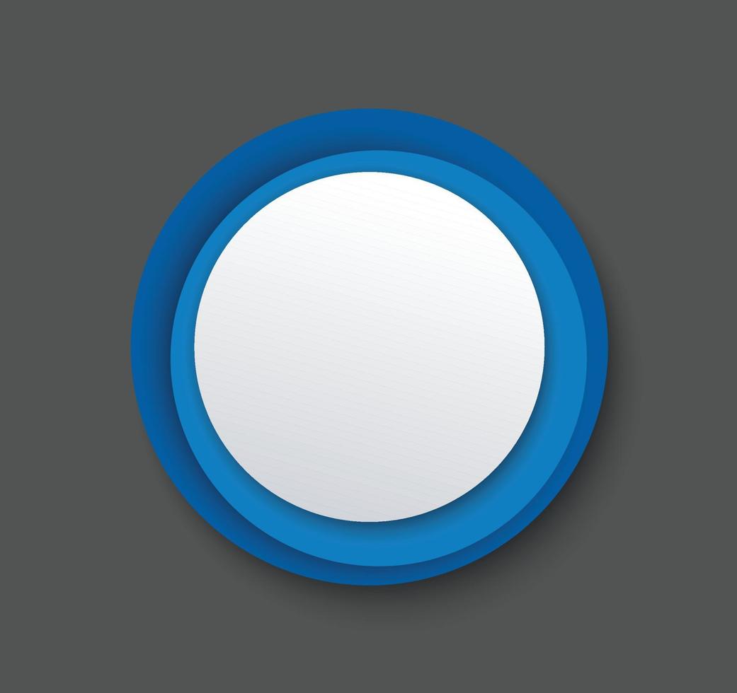 illustrazione vettoriale di sfondo astratto cerchio blu