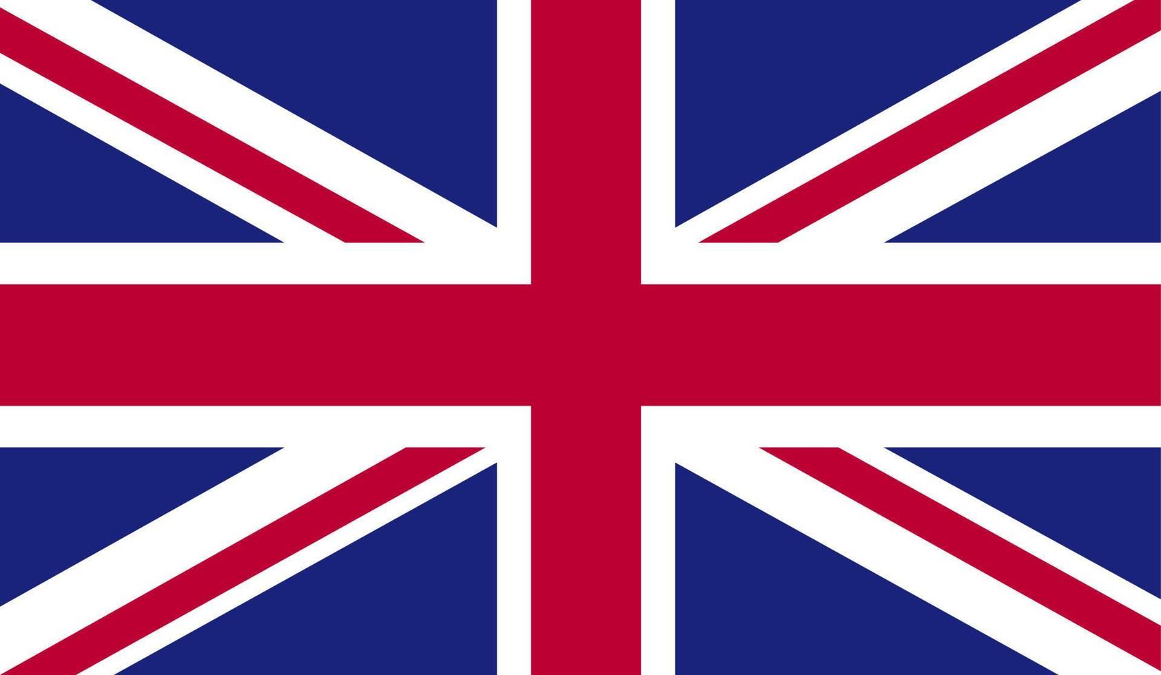 grunge uk flag.vector bandiera britannica. bandiera del Regno Unito in stile sgangherato.bandiera del grunge di union jack vettoriale. vettore