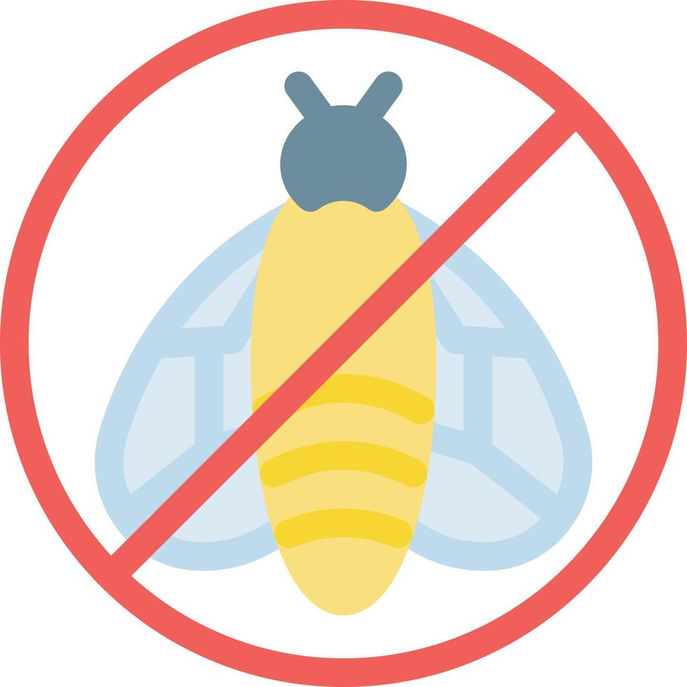 illustrazione vettoriale di controllo degli insetti su uno sfondo simboli di qualità premium. icone vettoriali per il concetto e la progettazione grafica.