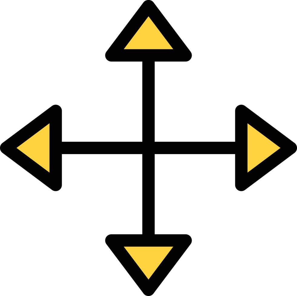 illustrazione vettoriale di direzione su uno sfondo. simboli di qualità premium. icone vettoriali per il concetto e la progettazione grafica.