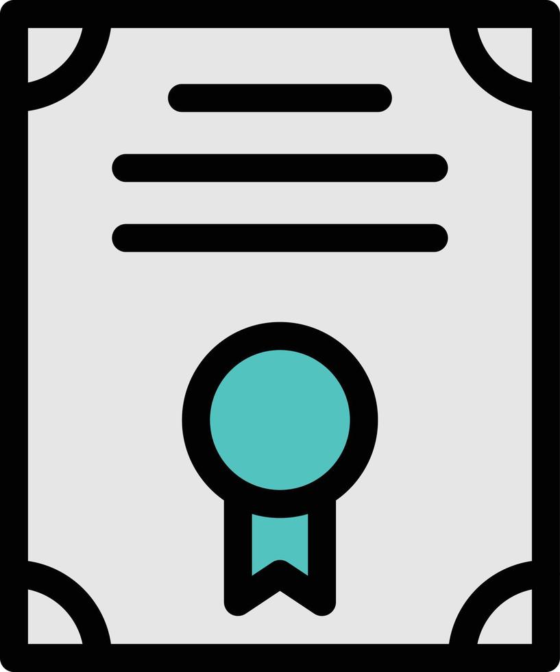 certificato illustrazione vettoriale su uno sfondo simboli di qualità premium. icone vettoriali per il concetto e la progettazione grafica.