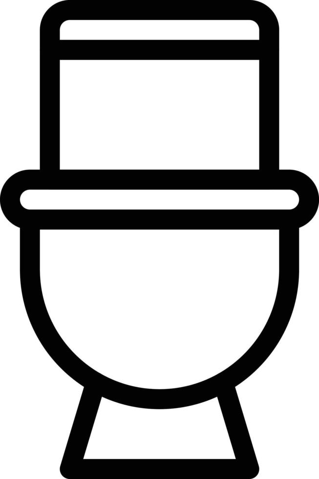 illustrazione vettoriale di servizi igienici su uno sfondo simboli di qualità premium. icone vettoriali per il concetto e la progettazione grafica.