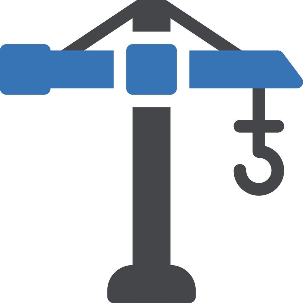 illustrazione vettoriale del gancio della gru su uno sfondo simboli di qualità premium. icone vettoriali per il concetto e la progettazione grafica.