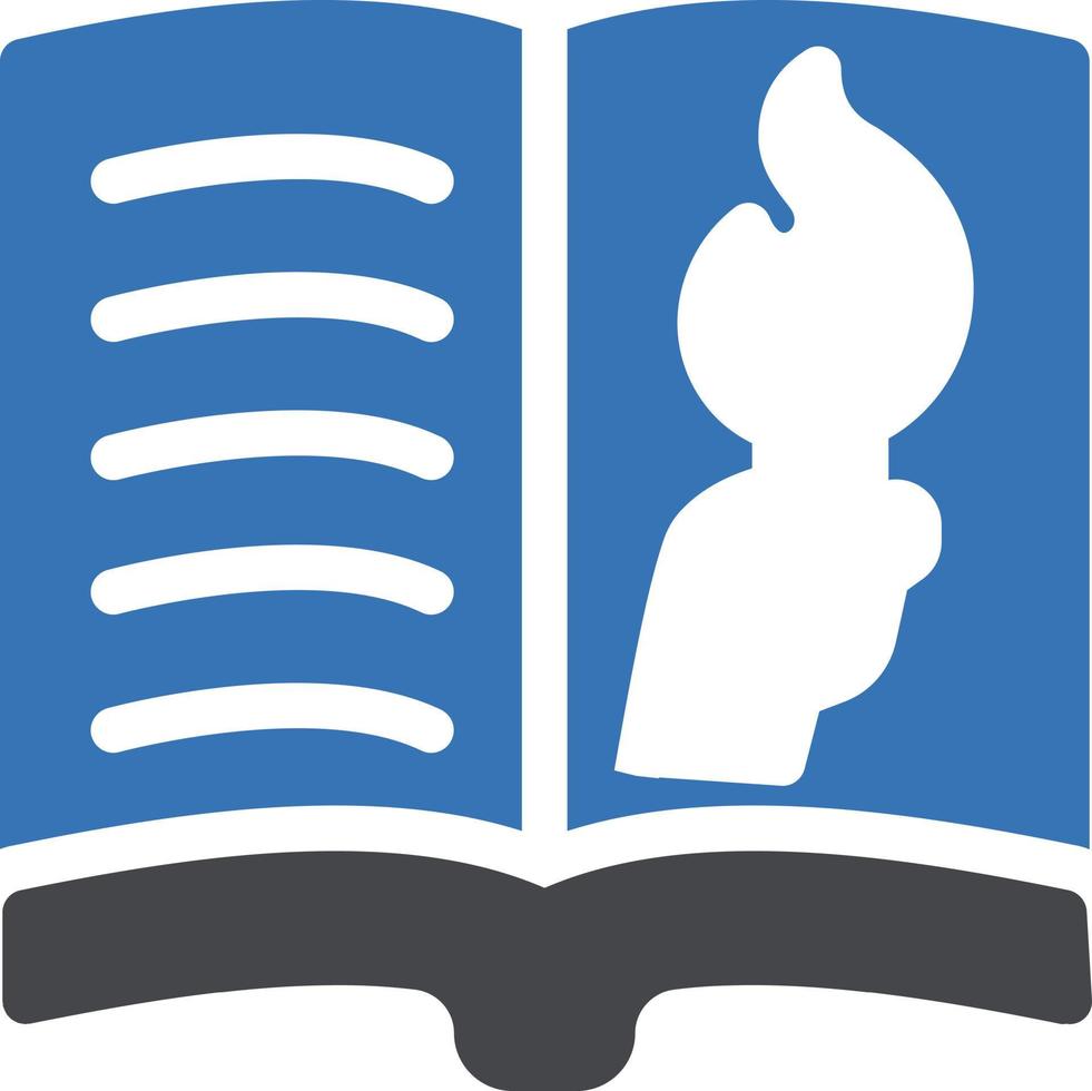 illustrazione vettoriale del libro delle fiabe su uno sfondo simboli di qualità premium. icone vettoriali per il concetto e la progettazione grafica.