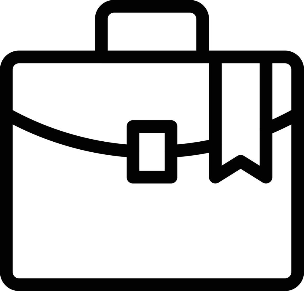 illustrazione vettoriale di valigetta tag su un background.simboli di qualità premium. icone vettoriali per il concetto e la progettazione grafica.