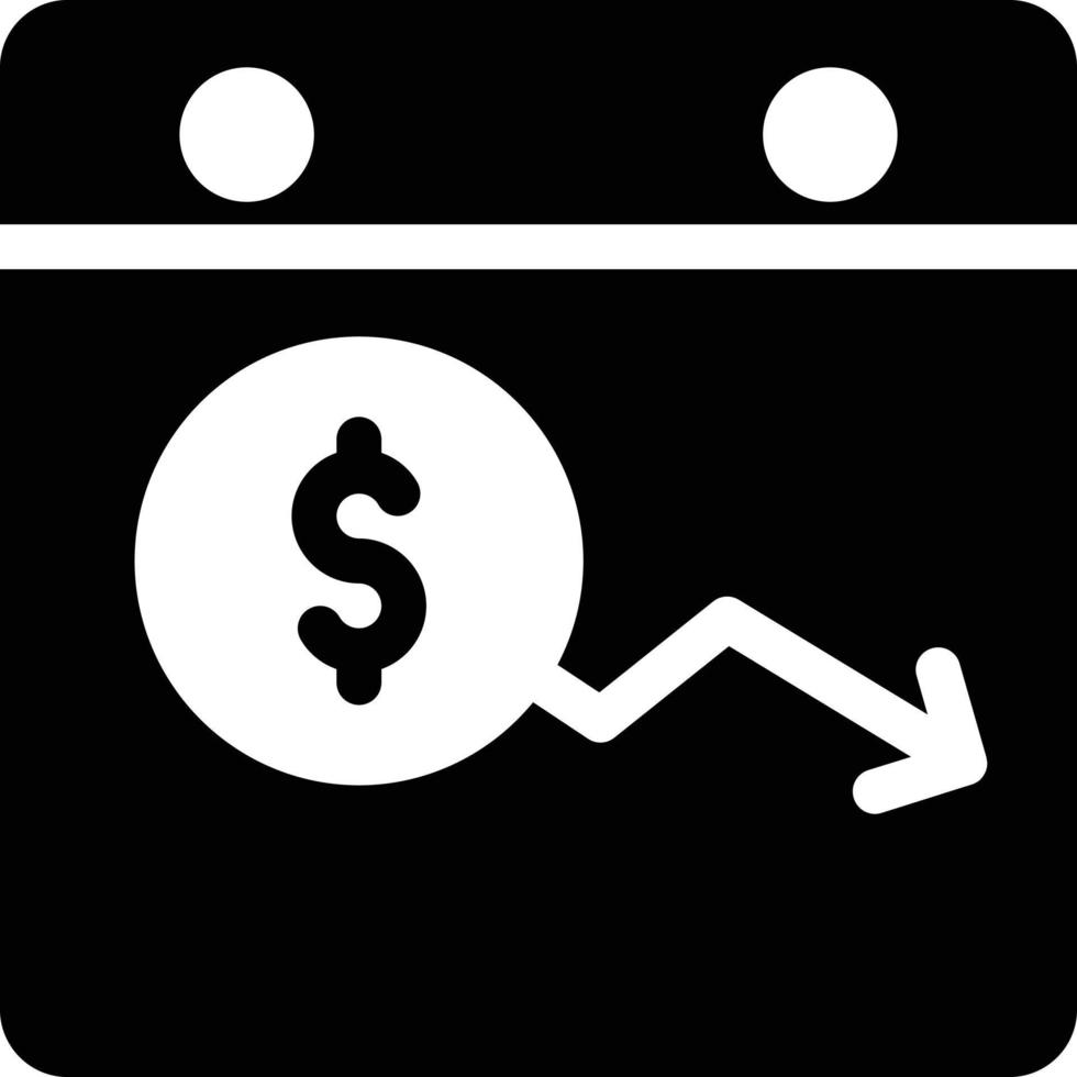 illustrazione vettoriale del dollaro della pagina web su uno sfondo. simboli di qualità premium. icone vettoriali per il concetto e la progettazione grafica.
