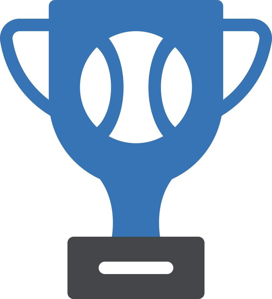 illustrazione vettoriale del trofeo su uno sfondo simboli di qualità premium. icone vettoriali per il concetto e la progettazione grafica.