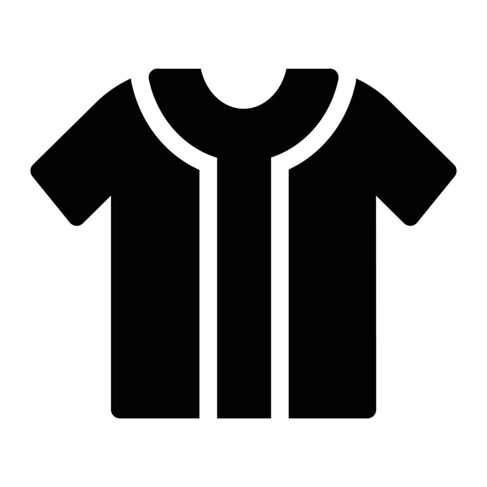 illustrazione vettoriale camicia su uno sfondo simboli di qualità premium. icone vettoriali per il concetto e la progettazione grafica.