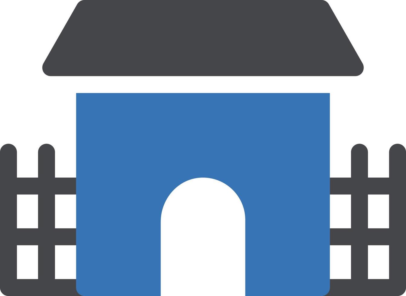 illustrazione vettoriale di confine della casa su uno sfondo simboli di qualità premium. icone vettoriali per il concetto e la progettazione grafica.