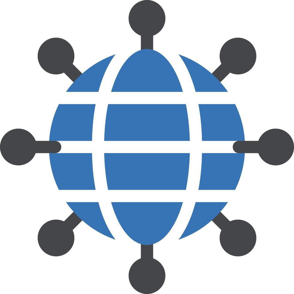 illustrazione vettoriale di condivisione globale su uno sfondo simboli di qualità premium. icone vettoriali per il concetto e la progettazione grafica.