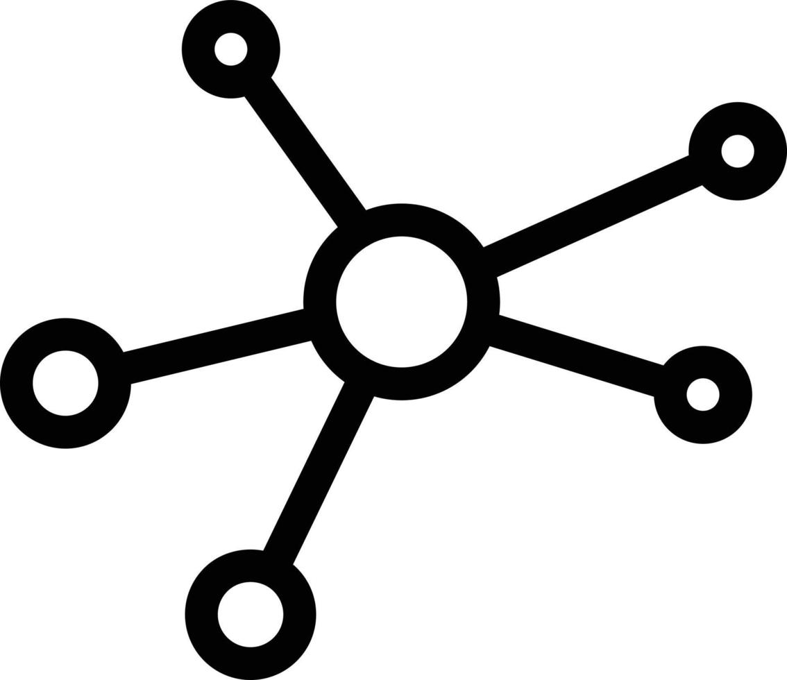 illustrazione vettoriale di atomo su uno sfondo simboli di qualità premium. icone vettoriali per il concetto e la progettazione grafica.