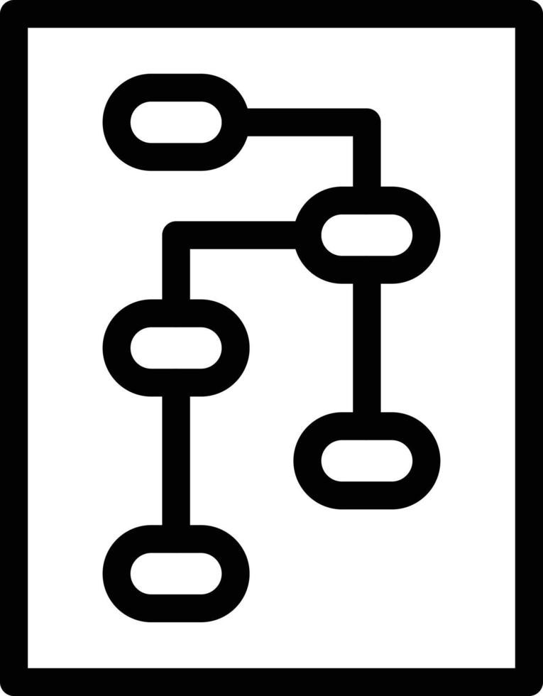 illustrazione vettoriale del diagramma di flusso su uno sfondo simboli di qualità premium. icone vettoriali per il concetto e la progettazione grafica.