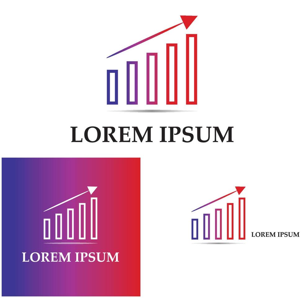 icona del grafico in stile piatto alla moda isolato su bianco. simbolo della barra del grafico per l'interfaccia utente dell'app logo design del sito web. vettore